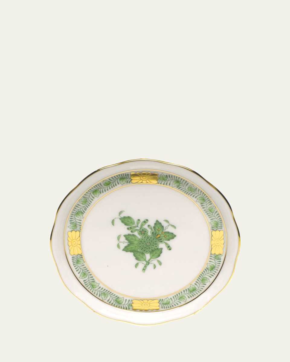 Chinese Bouquet Green Coaster
